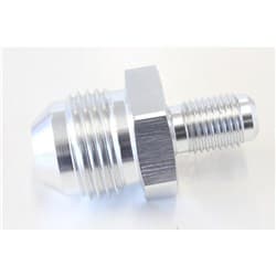 3/8"-24 DUAL SEAT FLARE -8AN SILVER ALSO CAN BE WASHER SEAL