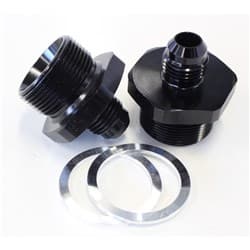 Male -6 to 1" x 20 Quadrajet Black