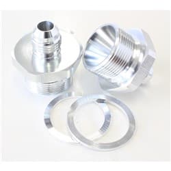Male -6 to 1" x 20 Quadrajet Silver