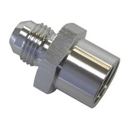 M16 X 1.5 FEMALE O-RING SEAL USE WITH OEM HARDLINES SILVER