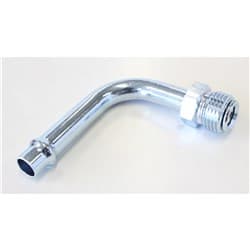 HOLLEY CARB INLET FITTINGS 5/8INVERTED TO 3/8" BARB 90 DEG