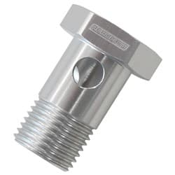 M18 X 1.5 BANJO BOLT SILVER USE WITH -10AN 18mm BANJO