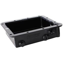FORD C4 3" DEEP FABRIC TRANS MISSION PAN INC MOUNTING ACCES