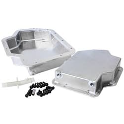 TH400 3" DEEP FABRICATED TRANSMISSION PAN INC FILTER EXTENSI