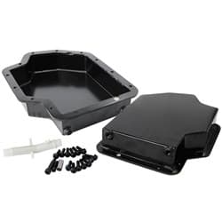 TH400 3" DEEP FABRICATED TRANSMISSION PAN INC FILTER EXTENSI