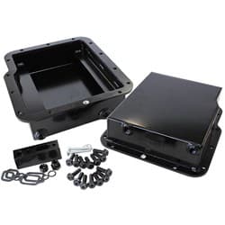 POWERGLIDE 3" DEEP FABRICATED TRANS PAN INC FILTER EXTENSION