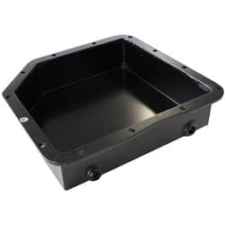 TH350 3" DEEP FABRICATED TRANSPAN BLACK INC FILTER EXTENSION