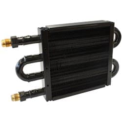 LARGE FLUID COOLER POWER STEER / FUEL COOL -6AN