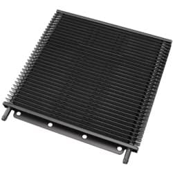 11" x 10" x 3/4" 3/8" BARB OILTRANSMISSION COOLER ONLY