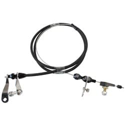 AEROFLOW KICKDOWN CABLE C6 BLACK FINISH