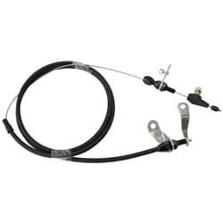 AEROFLOW KICKDOWN FORD C4 CABLE BLACK FINISH