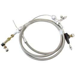 AEROFLOW KICKDOWN TORQUEFLITE 904 CABLE CHROME FINISH