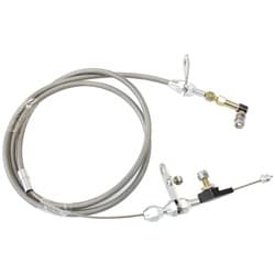 AEROFLOW KICKDOWN TORQUEFLITE 727 CABLE CHROME FINISH