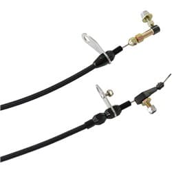 AEROFLOW KICKDOWN TORQUEFLITE 727 CABLE BLACK FINISH