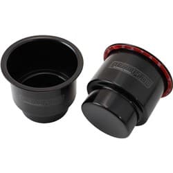 LARGE CUP HOLDERS BLACK PAIR SHIFTER RISER DRINK HOLD