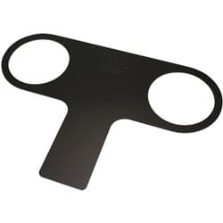 SIDE MOUNT CUP HOLDER SHIFTER PLATFORM STAND RISER PLATE