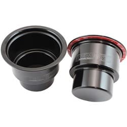 SMALL CUP HOLDERS BLACK PAIR SHIFTER RISER DRINK HOLD