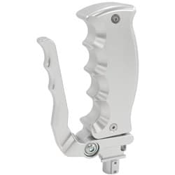 VF ATTACK OEM BILLET SHIFTER HANDLE COMMODORE HOLDEN SILVER Aeroflow - AF 72-9103