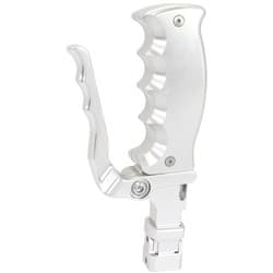 MUSTANG ATTACK OEM BILLET SHIFTER HANDLE FORD SILVER