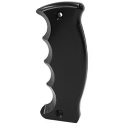 BARE PISTOL GRIP SIDE PLATE PASSENGER HANDLE BLACK