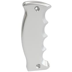 BARE PISTOL GRIP SIDE PLATE DRIVERS SIDE HANDLE SILVER