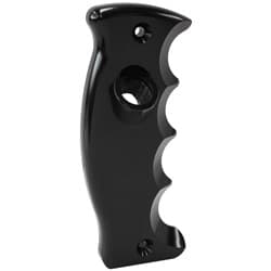BUTTON PISTOL GRIP SIDE PLATE DRIVERS SIDE HANDLE BLACK