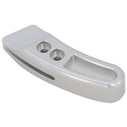 SILVER REVERSE EXTENDED LOCK OUT COVER BILLET NITRO PISTOL ATTACK Aeroflow - AF 72-9921