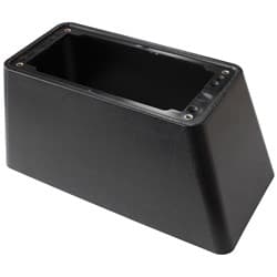 BLACK PLASTIC BASE COVER SKIRT FIT BULLET SHIFTER ONLY
