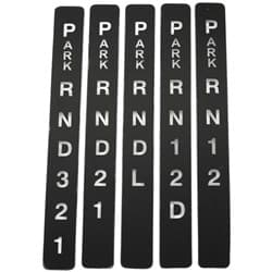 BLACK INDICATOR WINDOW KIT FOR ATTACK SHIFTER