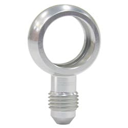 18mm I.D banjo to -4AN straighsilver
