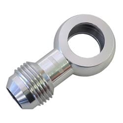 Banjo 18mm to -10AN Silver