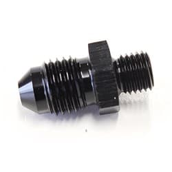 METRIC M8 X 1.0MM TO -4AN BLACK MALE M8X1.0MM TO -4AN