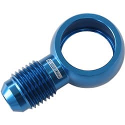 Banjo 18mm to -6AN Blue