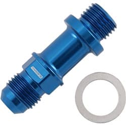 METRIC M14 x 1.5mm TO -6 LONG EXTENSION 51mm BLUE MALE -6AN