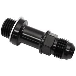METRIC M14 x 1.5mm TO -6 LONG EXTENSION 51mm BLACK MALE -6AN