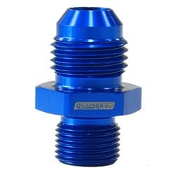 METRIC M12 X 1.0MM TO -6AN BLUE MALE M12X1.0MM TO -6AN