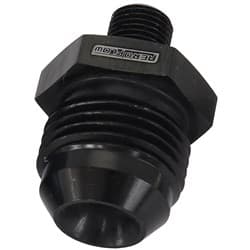 METRIC M10 X 1.0MM TO -10AN BLACK MALE M10x1.0MM TO -10AN
