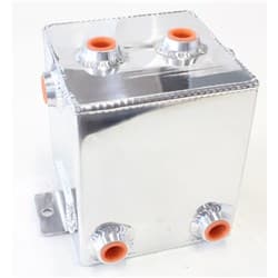 FABRIC ALLOY UNIV TANK 2L X 6 -8 ORB POLISHD WITH MOUNT TABS