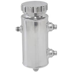 UNIVERSAL POWER STEER TANK 8" X 3.5" WITH -8 POLISHED