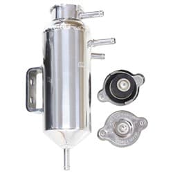 UNIVERSAL HEADER TANK 5/16" BARBS COMPACT DESIGN 32MM CAP
