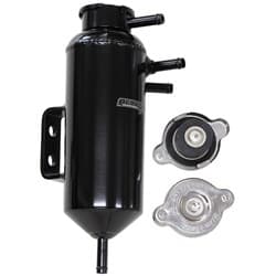 UNIVERSAL HEADER TANK 5/16" BARBS COMPACT DESIGN 32MM CAP