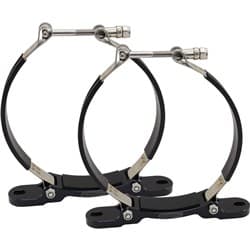 MOUNTING BRACKET DRY SUMP TANK6" DIAMETER 77-1050 PAIR BLACK