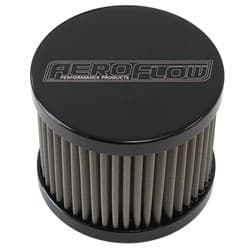 -8AN S/S BILLET BREATHER WITH FEMALE -8AN RE-USABLE