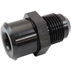 -10AN BREATHER PUSH IN TO GROMADAPTER SUITS ALL 1-1/4" BLACK
