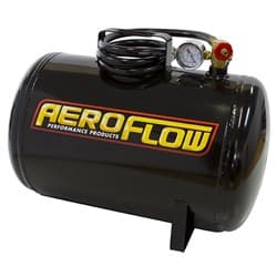 5 GAL PORTABLE AIR TANK BLACK WITH TANK VALVE 125 MAX OPERAT