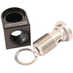 GM LS VALLEY PLATE BANJO ADAPTER FACTORY SENSOR M16