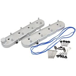 GM LS FACTORY VALVE COVERS CAST STANDARD HEIGHT NATURAL