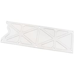 GM LS1 TRUSSED VALLEY PLATE COVER NATURAL CAST ALLOY LS