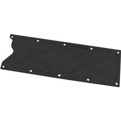 GM LS1 TRUSSED VALLEY PLATE COVER BLACK ALLOY LS CAST