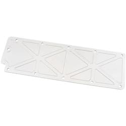 GM LS2 TRUSSED VALLEY PLATE COVER NATURAL CAST ALLOY LS3 LSX Aeroflow - AF 77-5027